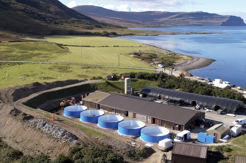 Isle of Mull water storage tanks installation
